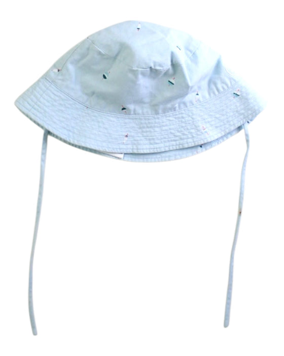 A Blue Sun Hats from Jacadi in size 2T for neutral. (Front View)
