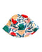 A Multicolour Sun Hats from Monoprix in size 4T for girl. (Front View)