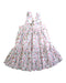 A White Sleeveless Dresses from Seed in size 3T for girl. (Back View)