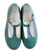 A Teal Flats from La Coqueta in size 4T for girl. (Back View)