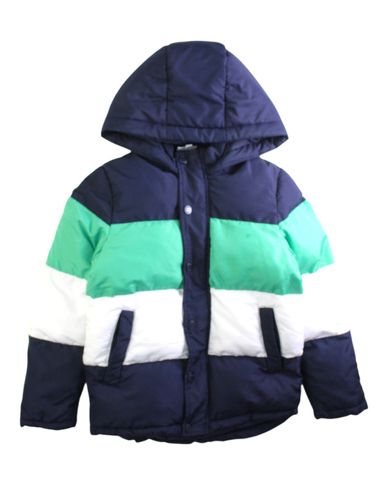 A Multicolour Puffer/Quilted Coats & Outerwear from Seed in size 6T for boy. (Front View)