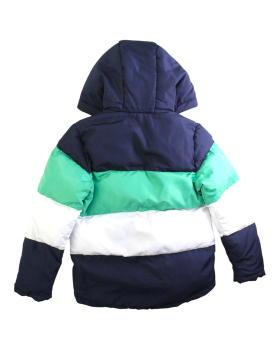 A Multicolour Puffer/Quilted Coats & Outerwear from Seed in size 6T for boy. (Back View)