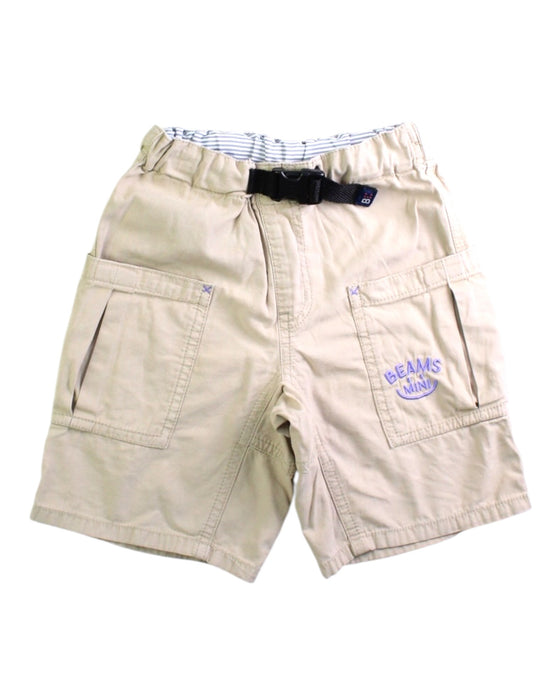 A Beige Shorts from BEAMS in size 2T for boy. (Front View)