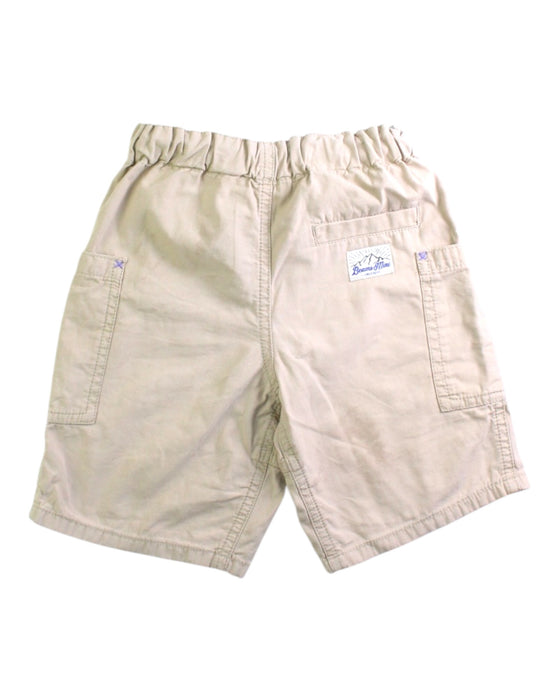 A Beige Shorts from BEAMS in size 2T for boy. (Back View)