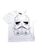 A White Short Sleeve T Shirts from Peter Alexander in size 3T for boy. (Front View)