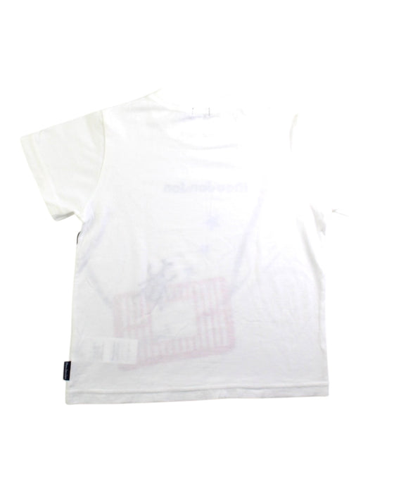 A White Short Sleeve T Shirts from Mou JonJon in size 2T for boy. (Back View)