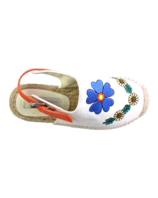 A White Espadrilles from Stella McCartney in size 6T for girl. (Front View)