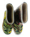 A Multicolor Rain Boots from Aigle in size 5T for girl. (Back View)