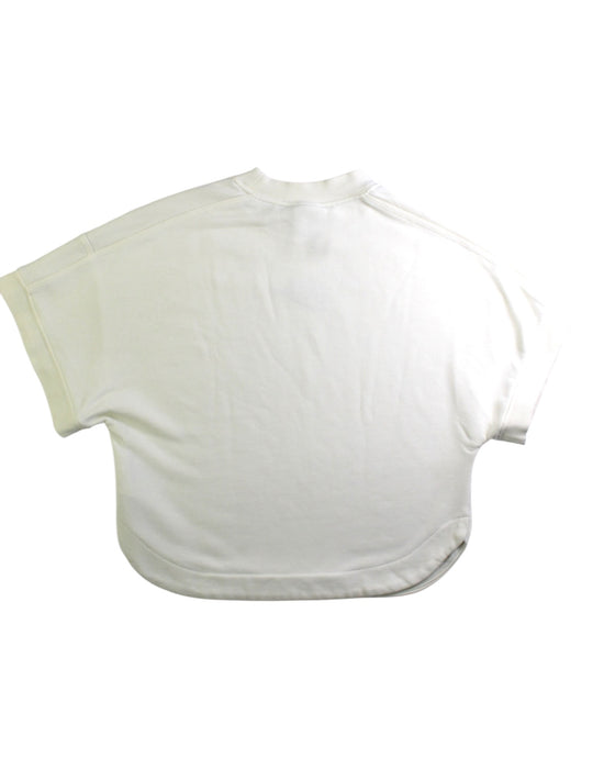 A White Short Sleeve T Shirts from Nike in size 10Y for girl. (Back View)