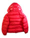 A Red Puffer/Quilted Jackets from Moncler in size 10Y for neutral. (Back View)