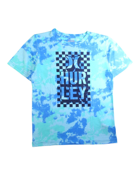 A Blue Short Sleeve T Shirts from Hurley in size 12Y for boy. (Front View)