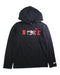 A Black Hooded Sweatshirts from Nike in size 12Y for boy. (Front View)