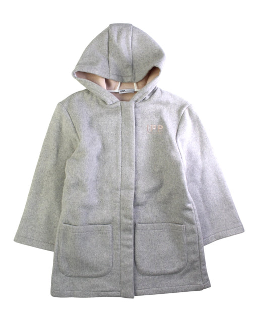 A Grey Coats from I Pinco Pallino in size 8Y for girl. (Front View)