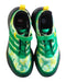 A Green Sneakers from Adidas in size 12Y for boy. (Back View)