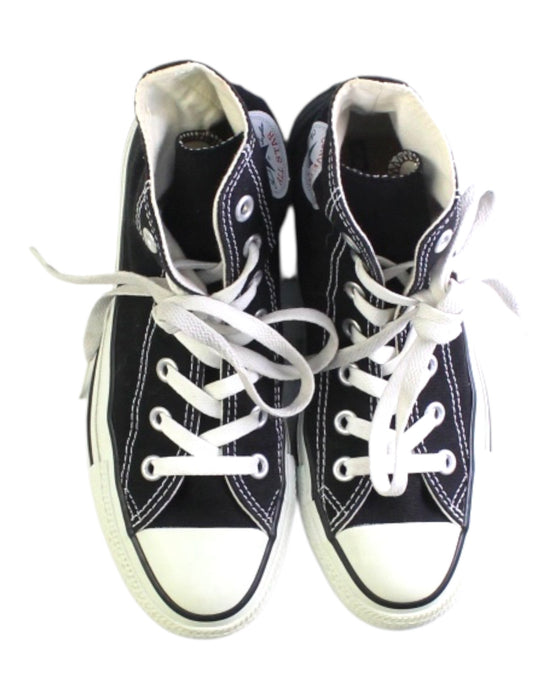 A Black Sneakers from Converse in size 11Y for neutral. (Back View)