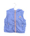 A Blue Outerwear Vests from Moncler in size 2T for boy. (Front View)