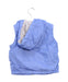 A Blue Outerwear Vests from Moncler in size 2T for boy. (Back View)