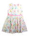 A Multicolour Sleeveless Dresses from Rachel Riley in size 3T for girl. (Back View)