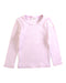 A Pink Long Sleeve Tops from Seed in size 2T for girl. (Front View)