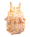 A White Sleeveless Rompers from Seed in size 18-24M for girl. (Front View)