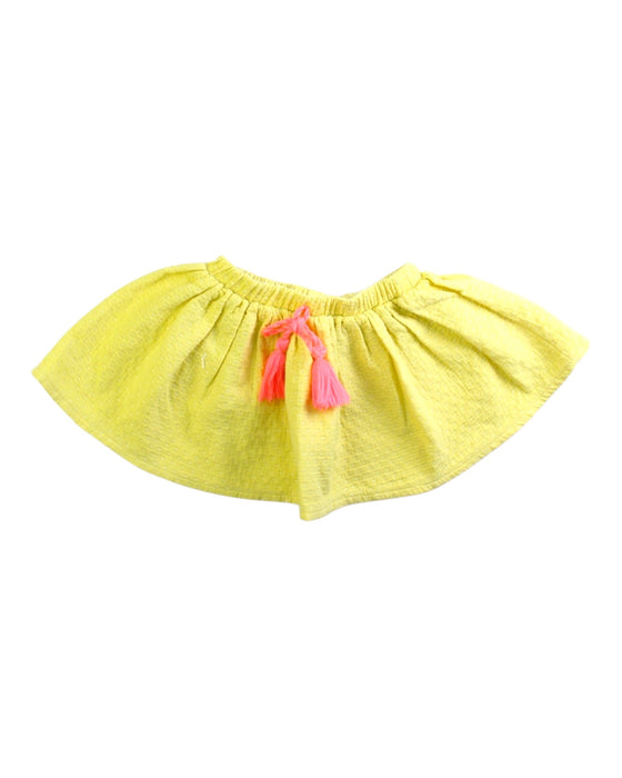 A Yellow Short Skirts from Seed in size 2T for girl. (Front View)