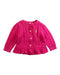 A Pink Cardigans from Ralph Lauren in size 3-6M for girl. (Front View)