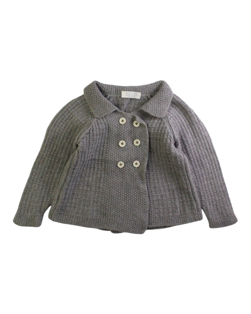 A Grey Cardigans from Olivier London in size 6-12M for neutral. (Front View)