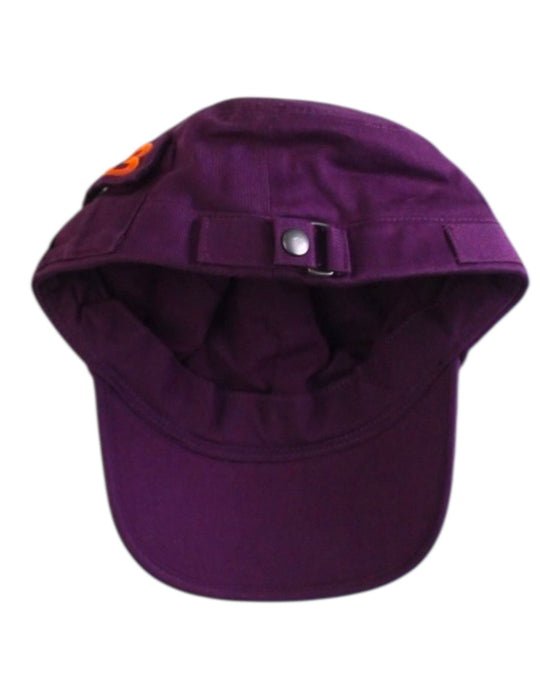 A Purple Caps from Adidas in size 6T for boy. (Back View)