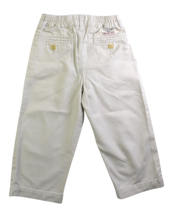 A Beige Casual Pants from Ralph Lauren in size 2T for boy. (Back View)