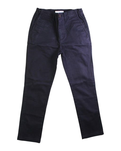 A Navy Casual Pants from Burberry in size 8Y for boy. (Front View)