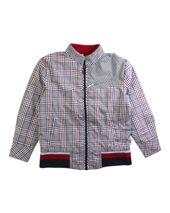 A Red Lightweight Jackets from Fore!! Axel & Hudson in size 3T for boy. (Front View)