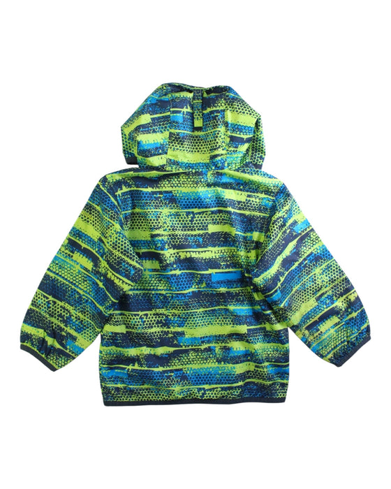 A Multicolour Rain Jackets from Columbia in size 3T for boy. (Back View)