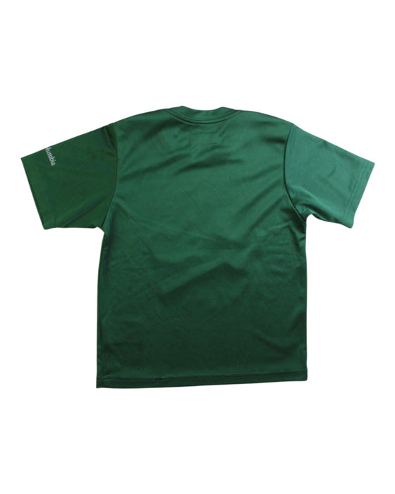 A Green Short Sleeve T Shirts from Columbia in size 4T for boy. (Back View)