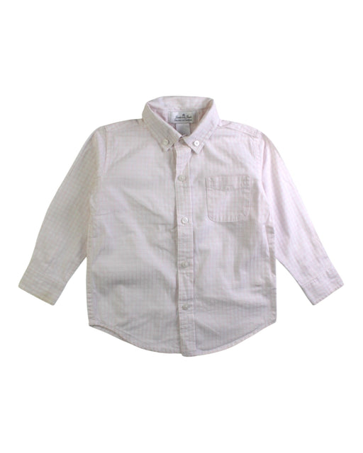 A White Long Sleeve Shirts from Janie & Jack in size 18-24M for boy. (Front View)