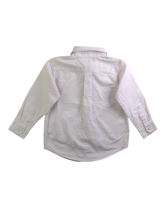 A White Long Sleeve Shirts from Janie & Jack in size 18-24M for boy. (Back View)