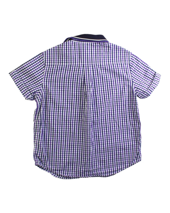 A Purple Short Sleeve Shirts from Nicholas & Bears in size 3T for boy. (Back View)