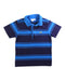 A Blue Short Sleeve Polos from Lacoste in size 4T for boy. (Front View)