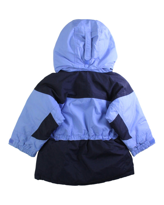 A Blue Puffer/Quilted Coats & Outerwear from Columbia in size 2T for girl. (Back View)