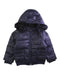 A Navy Puffer/Quilted Jackets from Kingkow in size 2T for girl. (Front View)