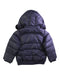 A Navy Puffer/Quilted Jackets from Kingkow in size 2T for girl. (Back View)