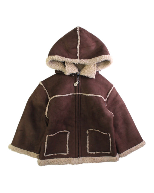 A Brown Coats from Cadet Rousselle in size 3T for girl. (Front View)