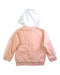 A Pink Zippered Sweatshirts from Adidas in size 2T for girl. (Back View)