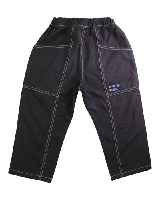 A Black Casual Pants from Markey's in size 5T for boy. (Back View)
