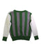 A Green Cardigans from La Miniatura in size 2T for boy. (Back View)