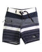 A Navy Swim Shorts from Quiksilver in size 4T for boy. (Front View)