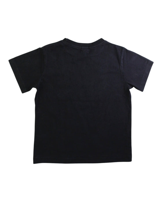 A Black Short Sleeve T Shirts from BAPE KIDS in size 5T for boy. (Back View)
