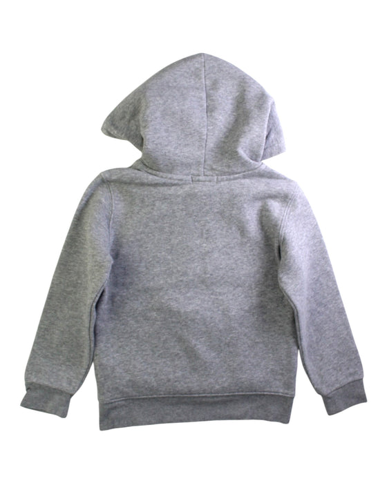 A Grey Hooded Sweatshirts from Polo Ralph Lauren in size 5T for boy. (Back View)