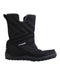 A Black Winter Boots from Columbia in size 9Y for girl. (Front View)