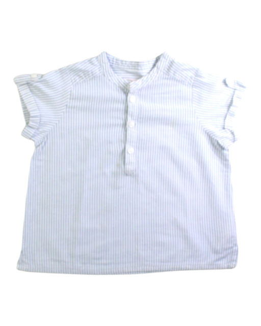 A White Short Sleeve Shirts from Bonpoint in size 12-18M for boy. (Front View)