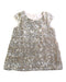 A Silver Short Sleeve Dresses from Seed in size 2T for girl. (Front View)